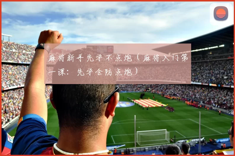 麻将新手先学不点炮（麻将入门第一课：先学会防点炮）